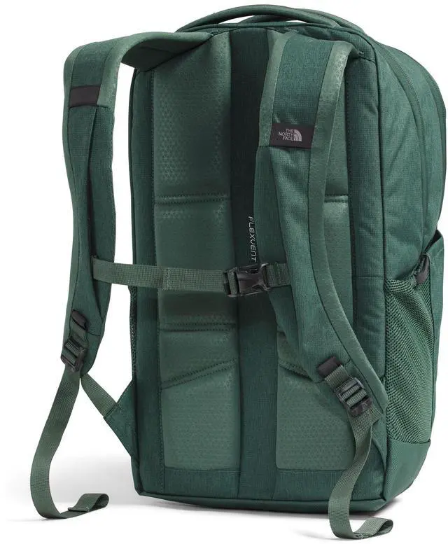 Alt view image 3 of 5 - THE NORTH FACE Jester Everyday Laptop Backpack | Commuter Daypack with Water Repellent Finish, 16" Laptop Sleeve, Huge Main Compartment, Duck Green Dark Heather/TNF Black, One Size