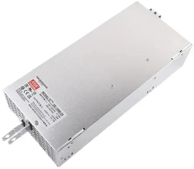 Alt view image 2 of 4 - DynMach SE-1000-24 24V 41.7A 1000W Server Power Supply - High Power, Forced Air Cooling, DC OK Signal, AC/DC Converter for Data Center, Industrial Automation, and Telecommunications Equipment