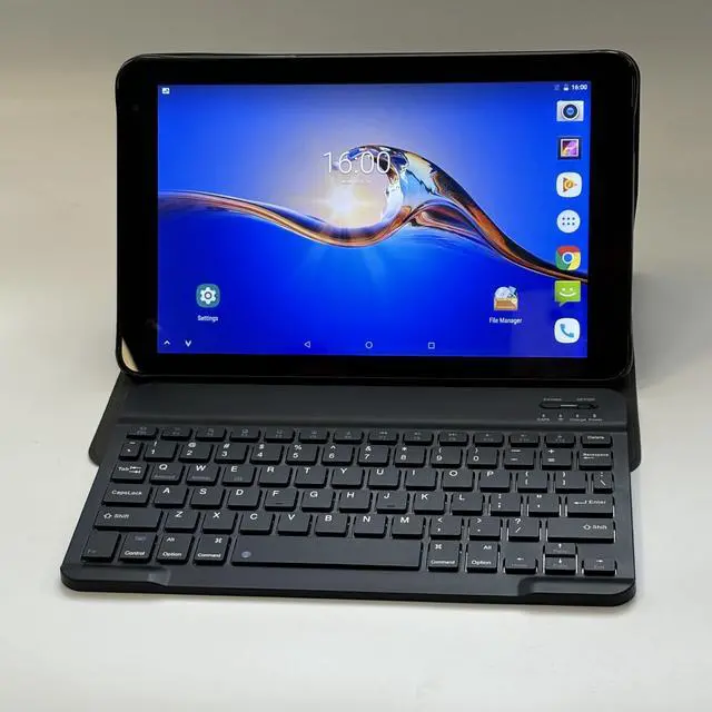 Alt view image 3 of 5 - Aidekunlin Tablet with KeyboardG110.1 inch Screen3GB RAM128G+128G Memory4G LTE Android Tablet with Dual SIM Slots, 5MP+16MP Camera, 5000mAh BatteryNotebook Computer (Black, 1)