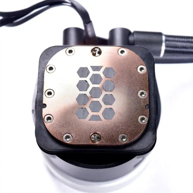 Alt view image 4 of 5 - Lianli Water Cooling Kit Galahad Series II Trinity 360 White 1.1 inch (27 mm) Thick Radiator, Equipped with ARGB Fan, Japanese Authorized Dealer