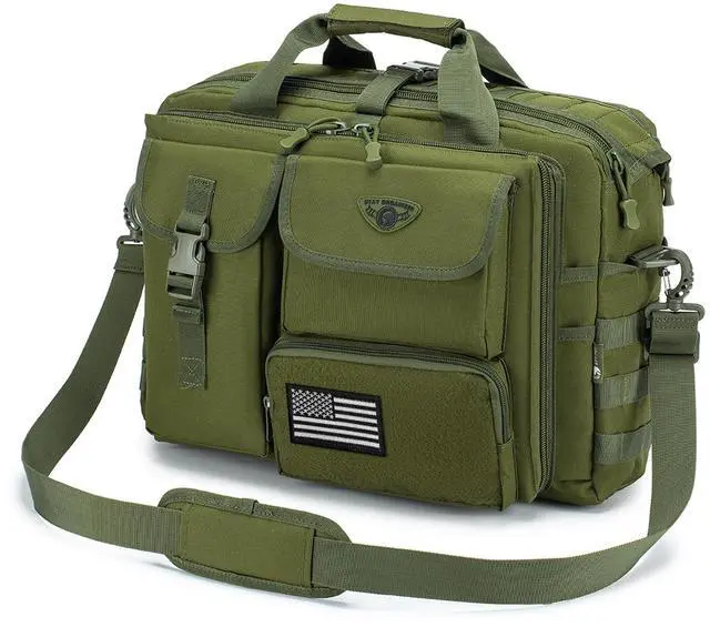 Main image of Stypos Tactical Messenger Bag, Tactical Briefcase for Man Military Laptop Bag 15.6/17.3 Inch Messenger Shoulder Bag