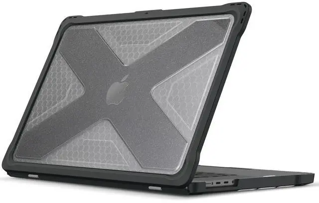 Main image of Fintie Case for MacBook Pro 14 Inch A3401 A3185 A3112 A2992 A2918 A2779 A2442 with M4 M3 M2 M1 Chip (2024 2023 2022 2021 Release) - Heavy Duty Rugged Hard Shell Case Cover with TPU Bumper (Glittering)