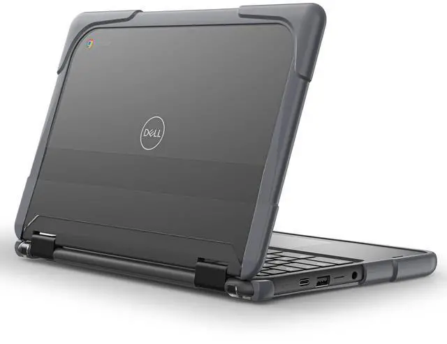 Main image of Batianda Laptop Case Fits 11" Dell Chromebook 3110/3100 Laptop Designed for K-12 Students, Teachers and ClassroomsHeavy Duty Rugged Shockproof Soft Bumpers for Reliable Device Protection,Gray