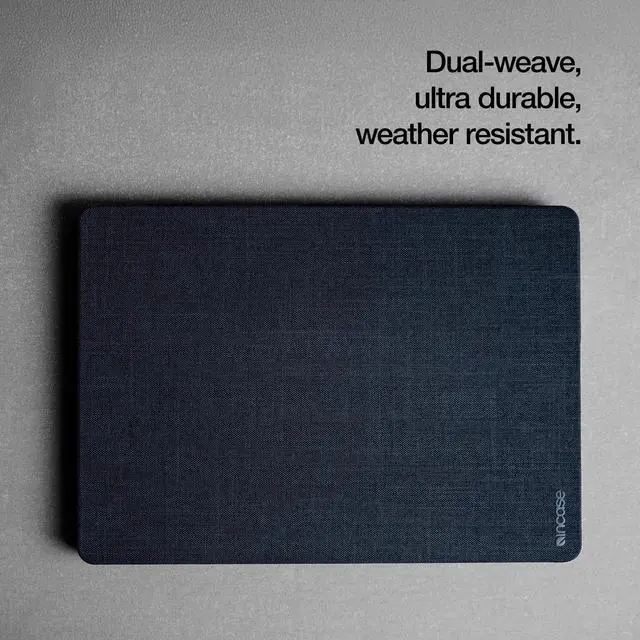 Alt view image 2 of 5 - Incase Textured Hardshell Woolenex - MacBook Pro 14 inch Case - 2024, 2023, 2022, 2021, M4, M3, M2, M1 - MacBook Case, Laptop Cover, Protective Hard Shell, Scratch Resistant (Colbalt)