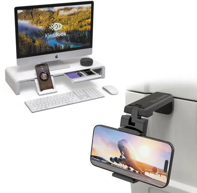 Main image of Klearlook Airplane Phone Stand Holder & Monitor Stand Riser