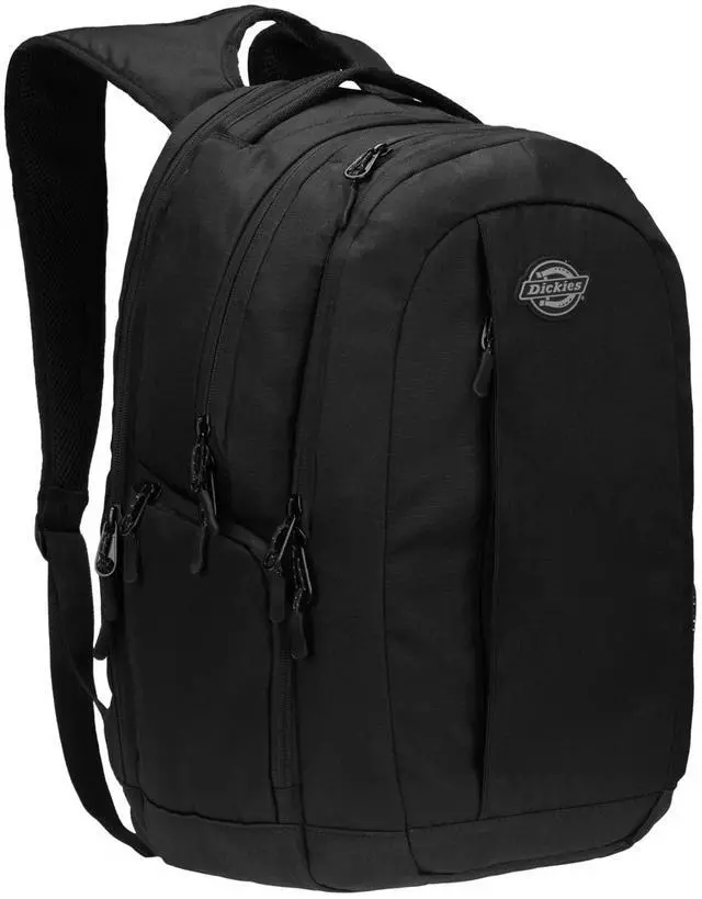 Alt view image 4 of 5 - Dickies Large Laptop Backpack for Men Women, Water Resistant College Computer Bag for School Travel Work, Fits 15.6 Inch Notebook (Black)