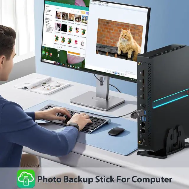 Alt view image 4 of 5 - 256GB Auto-Photo-Stick-Backup-for-iPhone/iPad/Android/PC Secure Backup USB Flash Drive Photo-Finder-Stick-iPhone-Picture-Saver Photo-Vault-iPhone-Memory Android-Photo-Storage-Stick iPad-Backup-Drive
