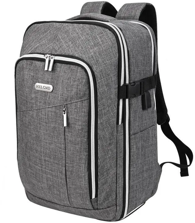 Main image of Personal Item Travel Carry On Luggage Backpack for Women Men Flight Approved Casual Weekender Laptop Bag for College Business Outdoors Hiking Water Resistant Lightweight Daypack with USB Charging Port