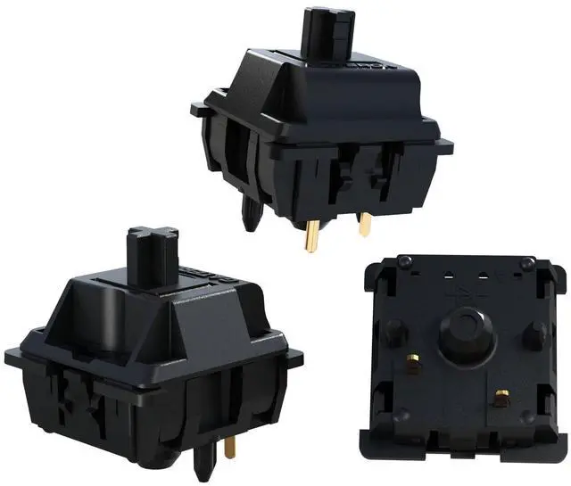 Main image of Mciepny Gateron Oil King V2 Linear Keyboard Switch,5 Pin 55gf Pre-lubed Switches for Mechanical Gaming Keyboard(72pcs,Oil King)