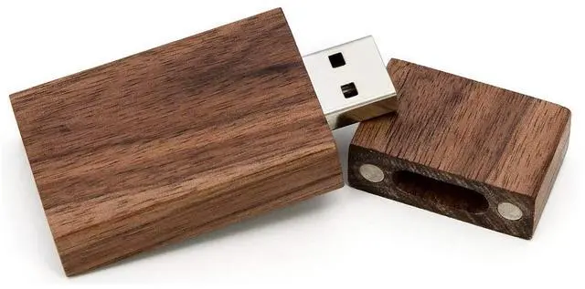 Alt view image 5 of 5 - Wood Flash Drives 32GB, EASTBULL USB 2.0 High Speed Walnut Wood USB Thumb Drives Memory Stick Pen Stick for Date Storage(10 Pack-Brown)