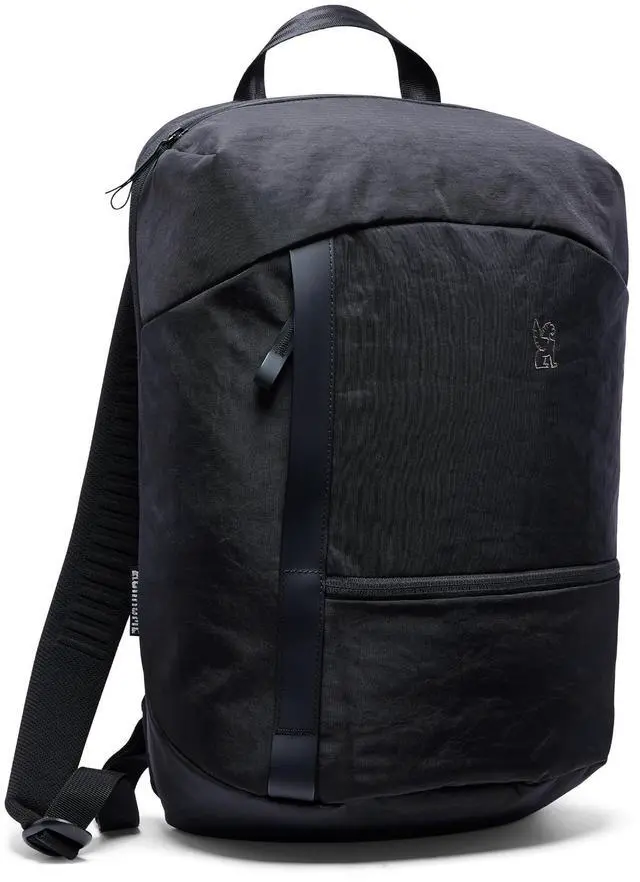 Main image of Chrome Industries Camden Backpack  16L Travel Bag for Men and Women with Plush Knit Shoulder Straps Recycled Materials and Internal Laptop Sleeve  Black