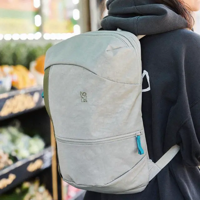 Alt view image 4 of 5 - Chrome Industries Camden Backpack  16L Travel Bag for Men and Women with Plush Knit Shoulder Straps Recycled Materials and Internal Laptop Sleeve  Black