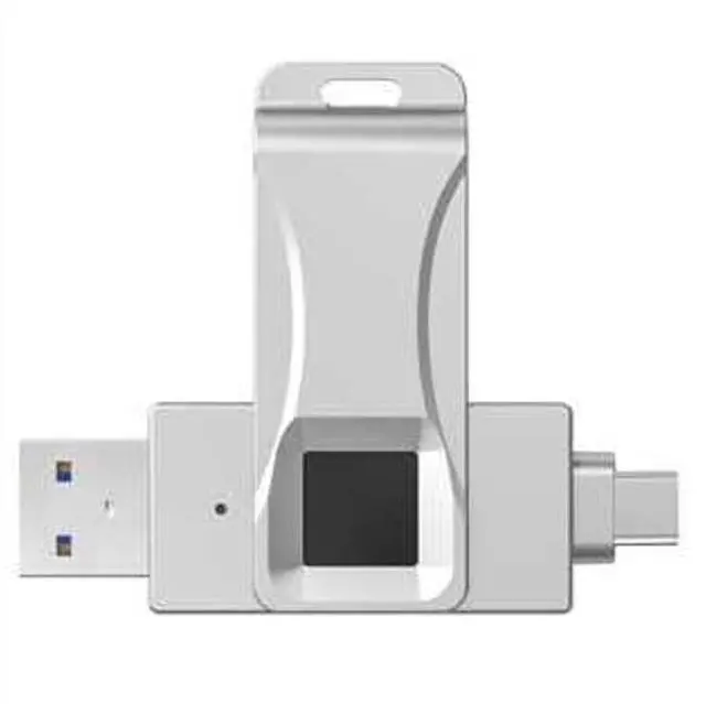 Main image of Rotary Case Fingerprint Fast Flash encryption, Designed for iOS Devices, for iPhone 15/15 pro/Android/MAC, Full Fingerprint 128G (64, GB)