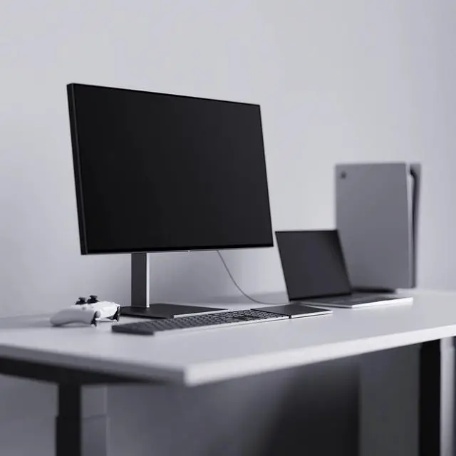 Alt view image 5 of 5 - Dough Spectrum One 27" 4K HDR 144 Hz Monitor with USB-C Docking (Gorilla Glass, Monitor Only)