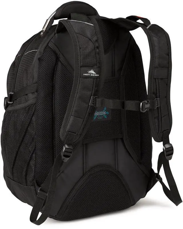 Alt view image 4 of 5 - High Sierra XBT - Business Laptop Backpack, Black, One Size