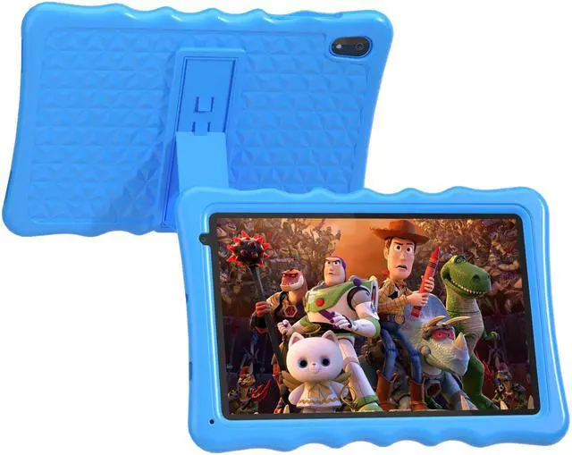 Main image of BYYBUO Kids Tablet, 10.1 inch Android 13 Tablet for Kids, 2GB RAM 32GB ROM 6000mAh Battery, Toddler Tablets with Bluetooth, WiFi, Parental Control, Dual Camera, Shockproof Case