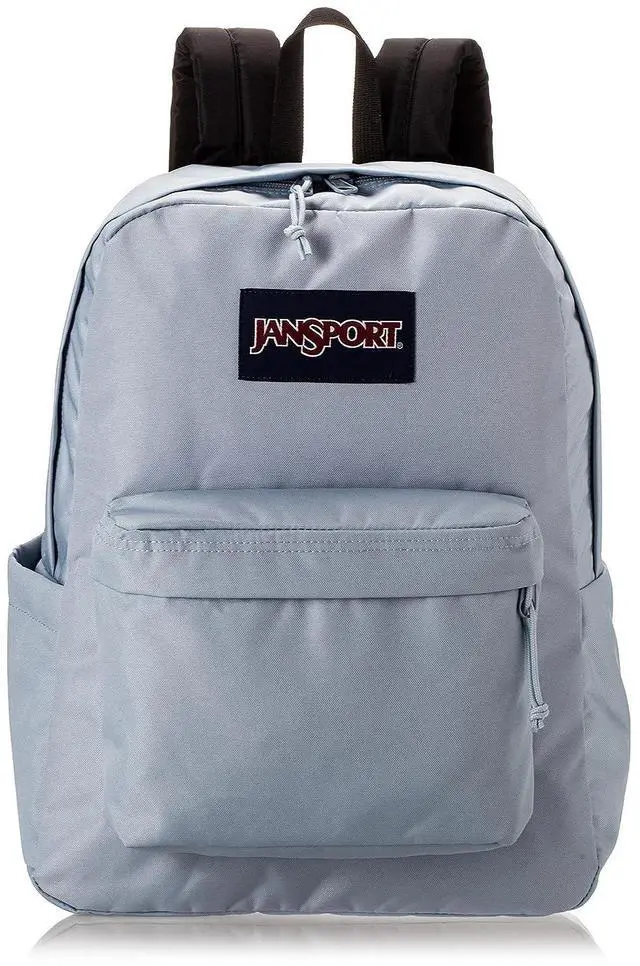 Main image of JanSport SuperBreak Plus Backpack with Padded 15-inch Laptop Sleeve and Integrated Bottle Pocket - Spacious and Durable Daypack for Work and Travel - Blue Dusk