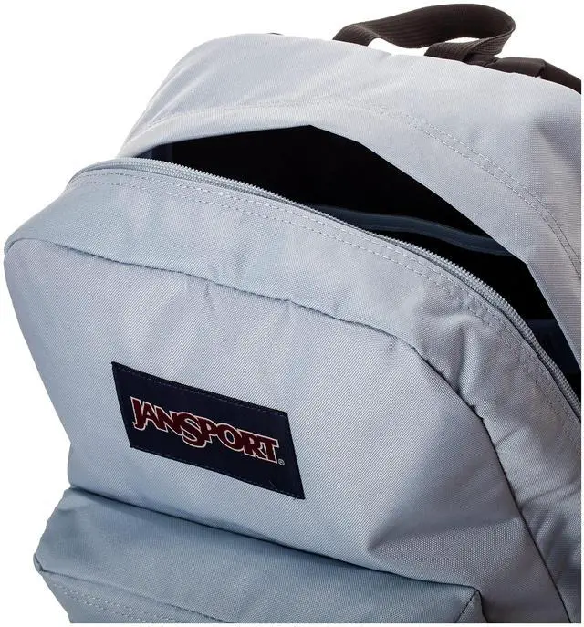 Alt view image 5 of 5 - JanSport SuperBreak Plus Backpack with Padded 15-inch Laptop Sleeve and Integrated Bottle Pocket - Spacious and Durable Daypack for Work and Travel - Blue Dusk