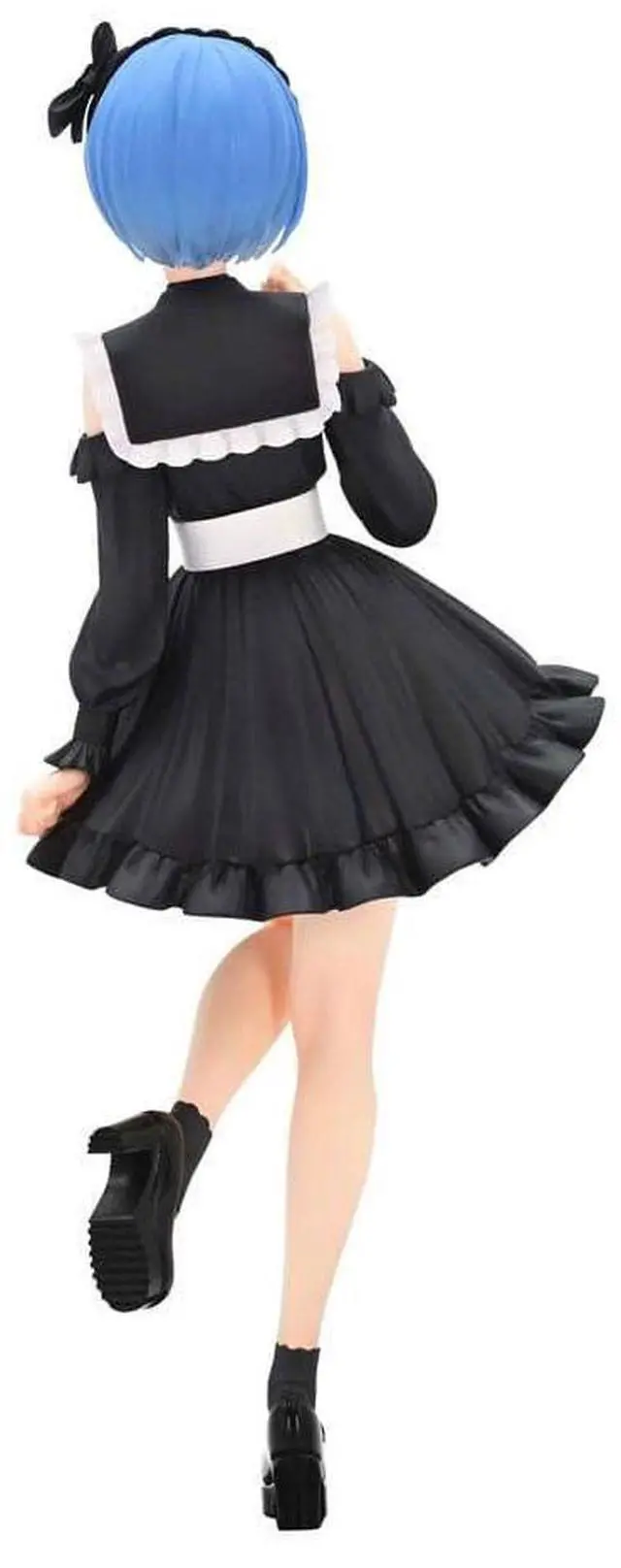 Alt view image 2 of 2 - Furyu Re:Zero Starting Life in Another World statuette PVC Trio-Try-iT Rem Girly Outfit Black 21 cm