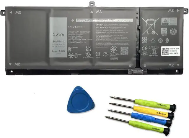 Main image of 53Wh H5CKD Laptop Battery for Dell Latitude 3410 3510 Vostro 5300 5301 5401 5501 5402 Inspiron 5300 5401 5408 5409 5501 5508 5400 5406 5509 7405 7300 7500 7306 7405 7506 2-in-1 Silver Edition 7T8CD