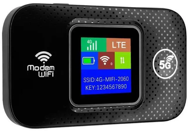 Main image of 4G LTE Mobile Hotspot, 150Mbps Wi-Fi Hotspot Device with SIM Card Slot, Portable Wi-Fi Router Connects Up to 10 Devices, Support B1/3/7/8/20/38/40/41, Secure Network Anywhere