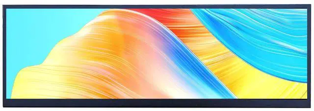 Alt view image 2 of 5 - VSDISPLAY 12.7 Inch 2880x864 2K Stretched Bar LCD Screen with USB Type-C/DP Video Input Secondary Display for PC/Computer/Laptop CPU GPU RAM Data Monitoring