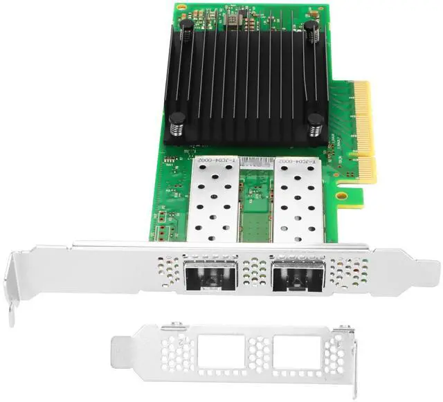 Alt view image 2 of 5 - Vogzone 25GbE NIC Card for Mellanox MCX512A-ACAT, PCIe 3.0 x8 25Gb Ethernet NIC with Mellanox ConnectX-5 En Chipset, Dual SFP28 Network Card Support RDMA