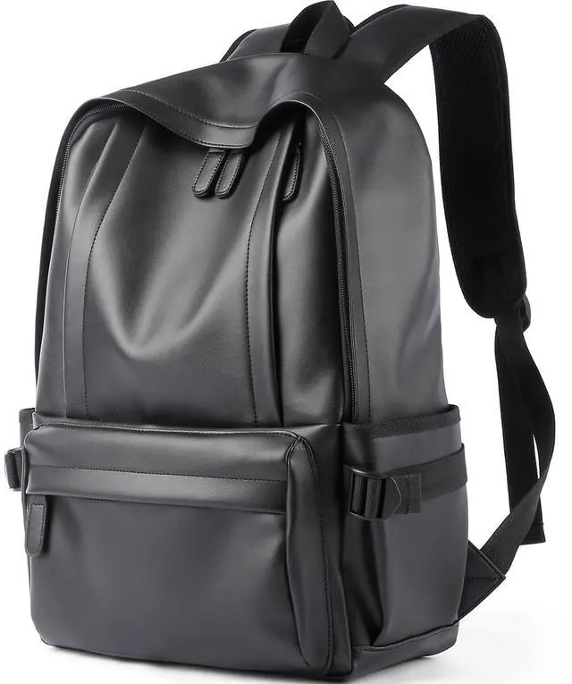 Main image of MATE ELAN Laptop Leather Travel Backpack For Men Water-Repellent Carry On Back Pack For Travel Business Work computer Backpacks Fit 15.6" Laptop