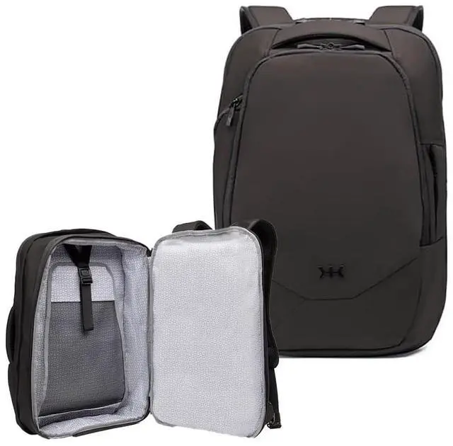 Main image of Knack Small Series 2 Laptop Backpack Fits up to 16 Inch Laptops - Knack Bags Carry-On Backpack, TSA Approved, Expandable Travel Backpacks With 2 Day Outfit Capacity, Midnight Black