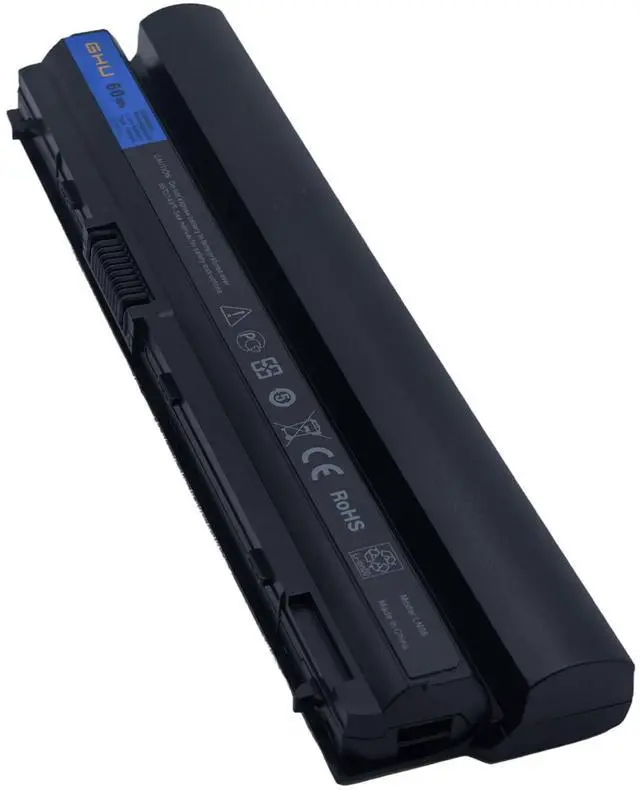 Alt view image 4 of 5 - GHU New Battery 60 WH RFJMW Y61CV FRR0G UJ499 TPHRG Compatible with Dell Latitude Laptop E6220 6220 E6230 6230 e6320 312-1241 312-1242 312-1381 312-1446 7FF1K 823F9 9GXD5 F7W7V K4CP5 RFJMW 9p0w6