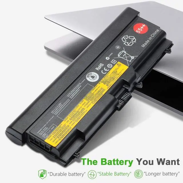 Alt view image 2 of 5 - LQM 11.1V 94Wh/8.4Ah New Laptop Battery for Lenovo ThinkPad 55++ T410 T420 E420 T510 T510i T520 T520i W510 W520 57Y4186 42T4799 42T4798