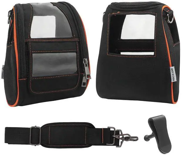 Alt view image 2 of 5 - eecee Soft Carrying Case for Zebra ZQ630 QLN420 Mobile Thermal Printer - 2024 Upgrade Case Holster with Shoulder Strap and Belt Clip - Portable Carry Accessories P1050667-017 ZEB-P1050667017