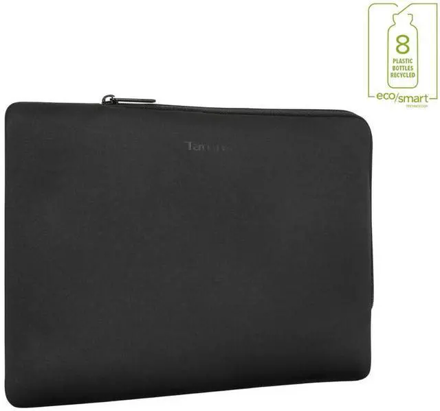 Alt view image 2 of 4 - Targus 13-14" MultiFit Laptop Sleeve with EcoSmart, Black - Form-Fitting Laptop Sleeve Adapts to Fit (TBS651GL)