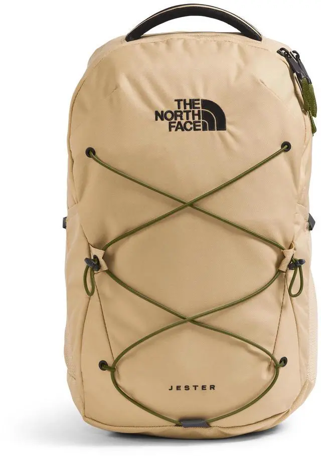 Main image of THE NORTH FACE Jester Everyday Laptop Backpack | Commuter Daypack with Water Repellent Finish, 16" Laptop Sleeve, Huge Main Compartment, Khaki Stone/Forest Olive, One Size