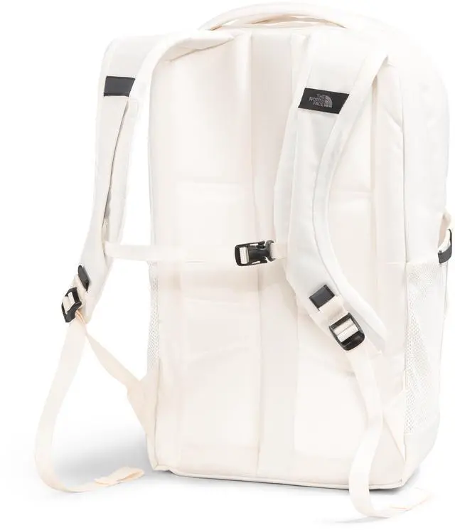 Alt view image 3 of 5 - The North Face Women's Jester Luxe Everyday Laptop Backpack, Gardenia White/Burnt Coral Metallic, One Size