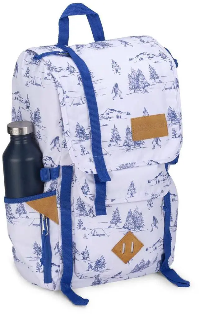 Alt view image 3 of 5 - JanSport Hatchet Backpack  15-inch Padded Laptop Compartment, Dual Water Bottle Pockets, Side Compression Straps, Lost Sasquatch