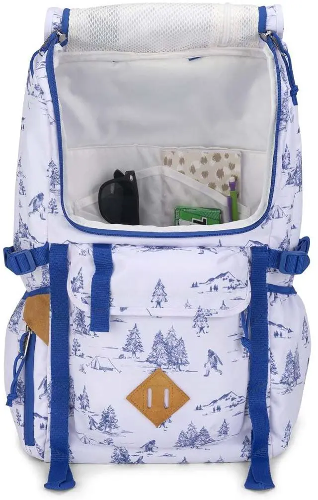 Alt view image 4 of 5 - JanSport Hatchet Backpack  15-inch Padded Laptop Compartment, Dual Water Bottle Pockets, Side Compression Straps, Lost Sasquatch