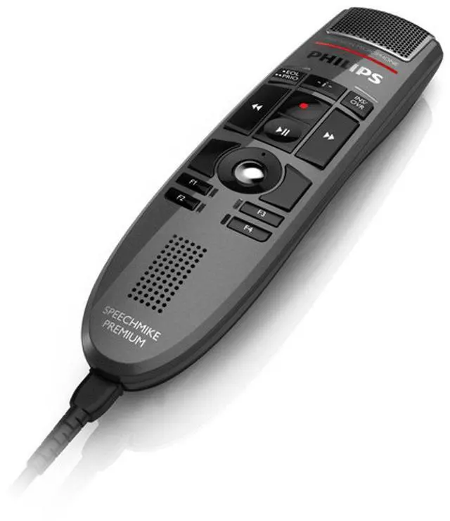 Main image of Philips LFH3500 SpeechMike Premium USB Dictation Microphone Precision Microphone Push Button Control
