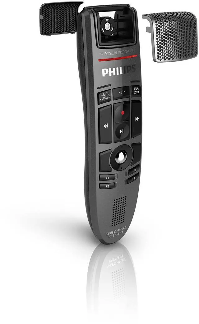 Alt view image 2 of 2 - Philips LFH3500 SpeechMike Premium USB Dictation Microphone Precision Microphone Push Button Control
