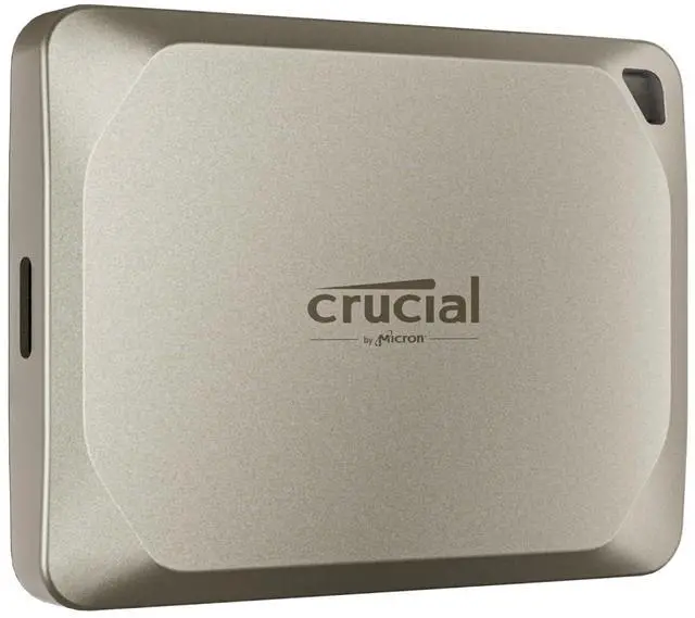 Alt view image 2 of 5 - Crucial X9 Pro 1TB USB 3.2 Gen 2 Type-C Portable External SSD for Apple Mac