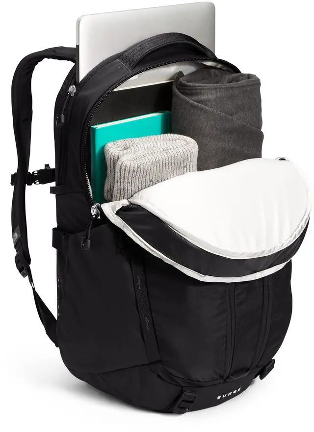 Alt view image 5 of 5 - The North Face Women's Surge Commuter Laptop Backpack, TNF Black/TNF Black, One Size