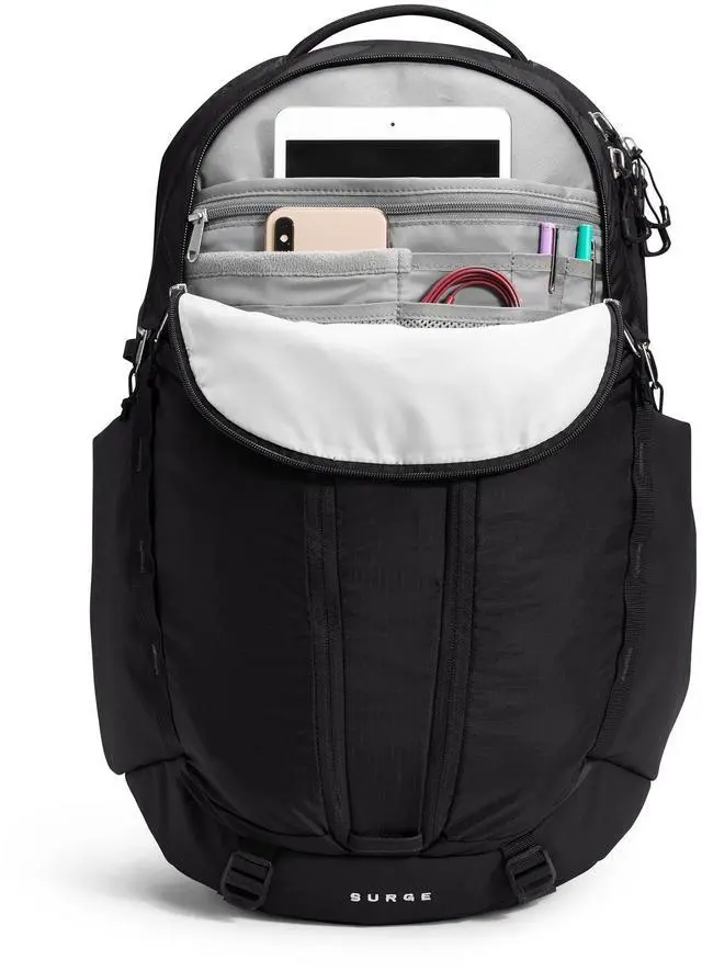 Alt view image 4 of 5 - The North Face Women's Surge Commuter Laptop Backpack, TNF Black/TNF Black, One Size