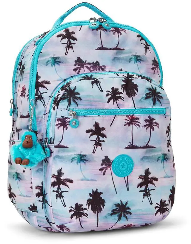 Alt view image 2 of 5 - Kipling Seoul Extra Large Laptop Backpack Shadow Palm Print One Size