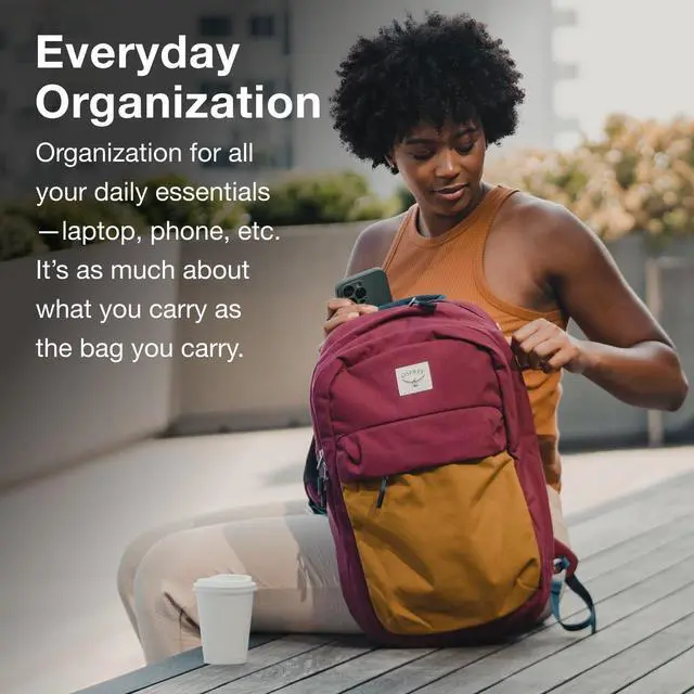Alt view image 5 of 5 - Osprey Arcane XL Day Commuter Backpack, Medium Grey Heather