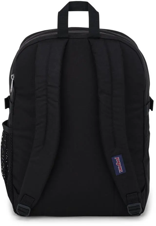 Alt view image 2 of 5 - JanSport Main Campus Backpack - Travel or Work backpack w 15-Inch Laptop Sleeve and Dual Water Bottle Pockets, Black