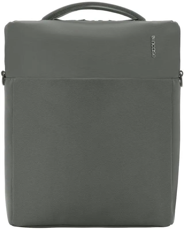 Main image of Incase A.R.C. Tech Tote - 14L Laptop Bag and Travel Backpack, Faux Fur Laptop Compartment, Removeable Shoulder Strap, RFID Blocking Tech Pocket, Internal Water Bottle Pocket - Smoked Ivy