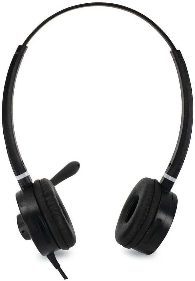 Alt view image 3 of 5 - Spracht HS-WD-USB-2 Dual Ear USB Headset for Softphone for PC/Mac, Black