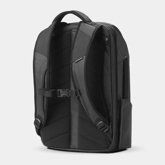 Alt view image 2 of 5 - NOMATIC Travel Pack - 20L Water Resistant Laptop Bag - TSA-Ready Expandable Black Backpack