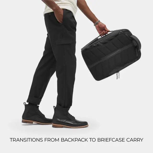 Alt view image 5 of 5 - NOMATIC Travel Pack - 20L Water Resistant Laptop Bag - TSA-Ready Expandable Black Backpack
