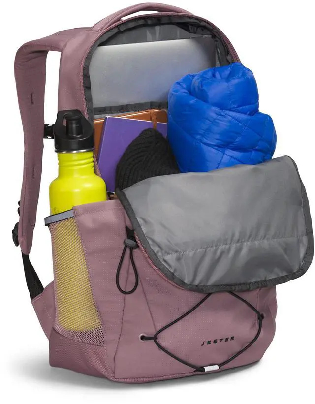 Alt view image 4 of 5 - The North Face Women's Jester Everyday Laptop Backpack, Fawn Grey/TNF Black, One Size
